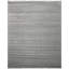 High-Quality Hand-Knotted Silver And Black Area Rug