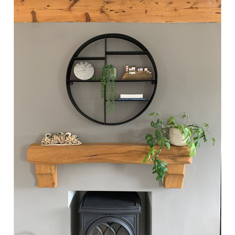 Jadotte 4 Piece Circle Metal Accent Shelf