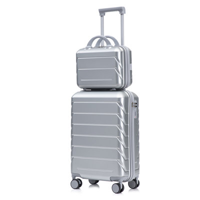 14"/20" 2 pcs/set in ABS Spinner Wheel Luggage