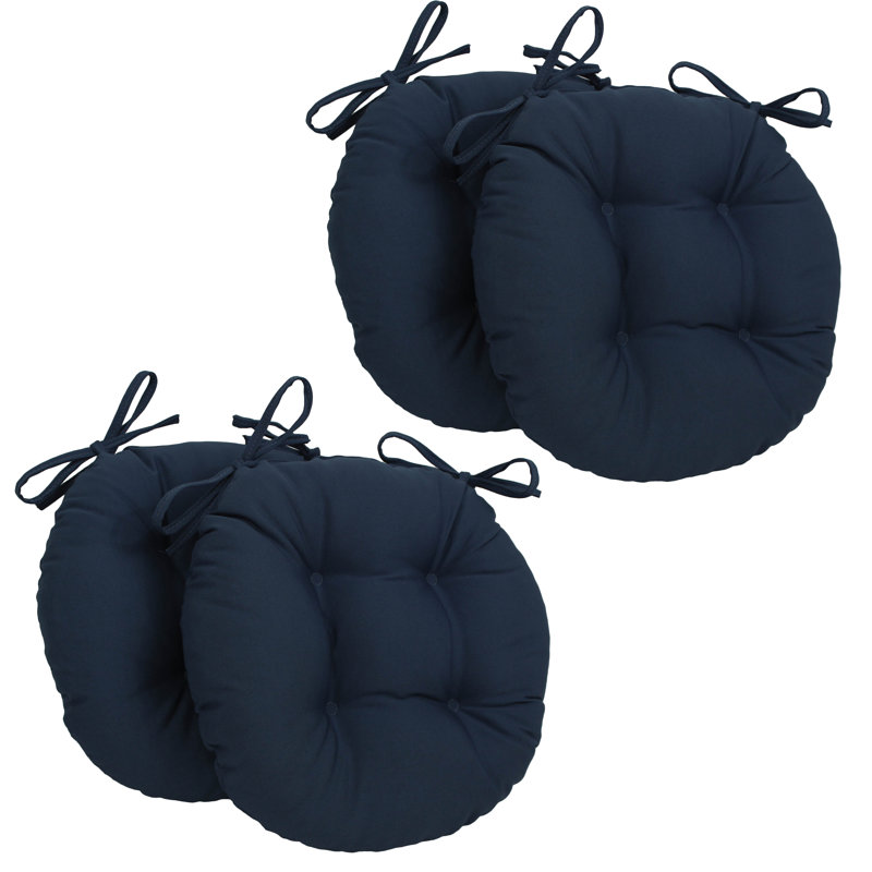 Coussin de siège d'intérieur, Bleu marine