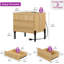 Ensemble de tables de chevet 2 pièces Laverda-116190678
