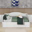 Lit de jour simple en bois avec lit gigogne