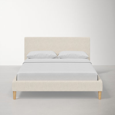 Mirabella Upholstered Platform Bed -  Joss & Main, D3B84DDC786D4348BE2938338731FAA6