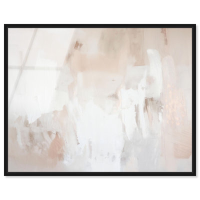 «Opalescent Hues III», art mural en verre acrylique ultrabrillant encadré par Art Remedy, cadre noir, 45 x 36