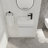 Jefferson 18" Floating Wall-Mounted Bathroom Vanity-168550275