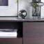 TV Stand with Open Shelf & Steel Legs-318200090