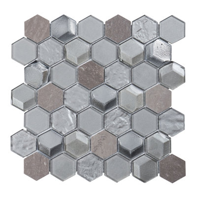 Emperador Marble Mosaic Sheet Tile