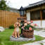 Statue de jardin Labrador