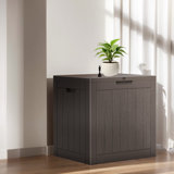 31 Gallon Indoor or Outdoor Backyard Patio Small Storage Deck Box with side handles and lockable lid