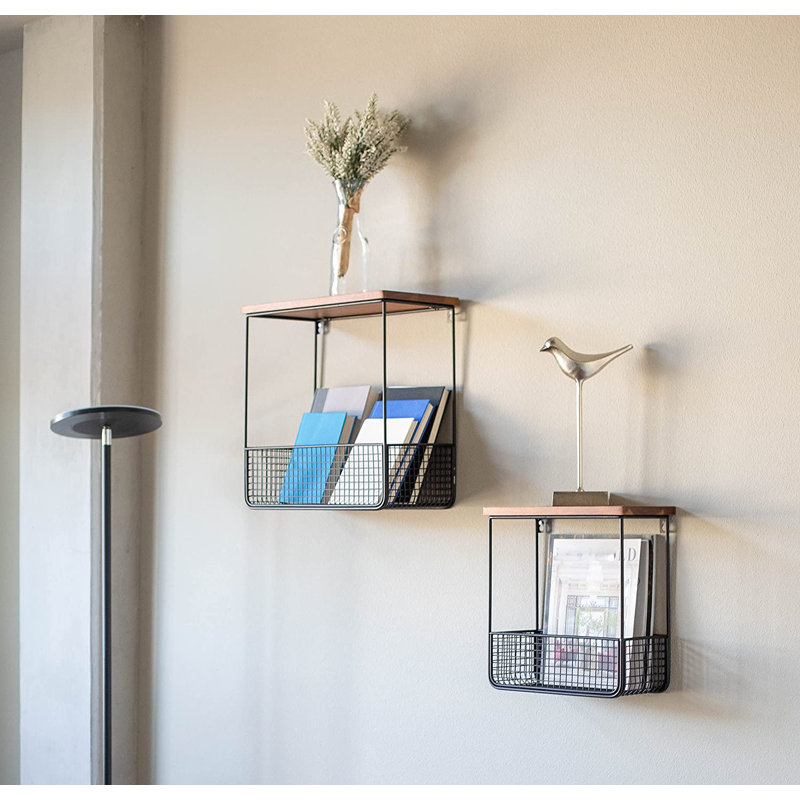Wall Organizer with Mail Storage