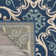 Machine-Woven Stain Resistant Floral Area Rug