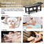 Lit de massage professionnel 72,8 po avec tête de lit réglable et spa-124027464