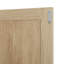 Armoire-penderie en bois rustique avec tringle et tiroir, armoire de rangement étroite pour chambre à coucher ou petits espaces