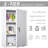Parenteau Metal Wall Bathroom Storage