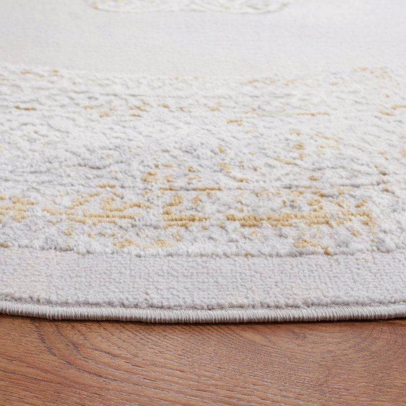 Palma Performance Oriental Rug, Round 6'7"