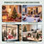 1.97' H Artificial Pine Christmas Tree
