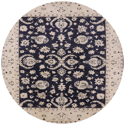 Tapis oriental brun / bleu Kearsarge