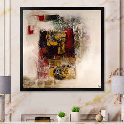 Abstract Energetic Colour Dance IV - Modern & Contemporary Canvas Wall Decor