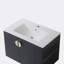 Ensemble de meuble-lavabo mural simple 29,90 po avec plateau en céramique Ryelle