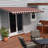 ALEKO Motorized Retractable Outdoor Awning with White Frame-63871974-111027271
