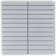 Color Wave Straight-Joint 6" x 1" Mosaic Field Tile in Twilight Blue