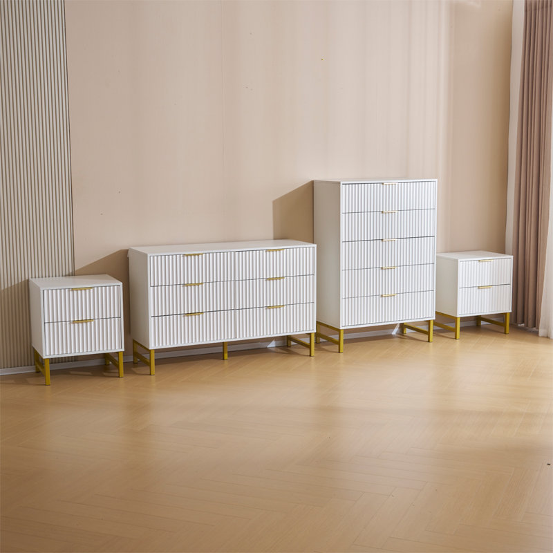 Audreona Piece Bedroom Set, White