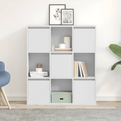 Bookcase 89X24x101.5 Cm Engineered Wood