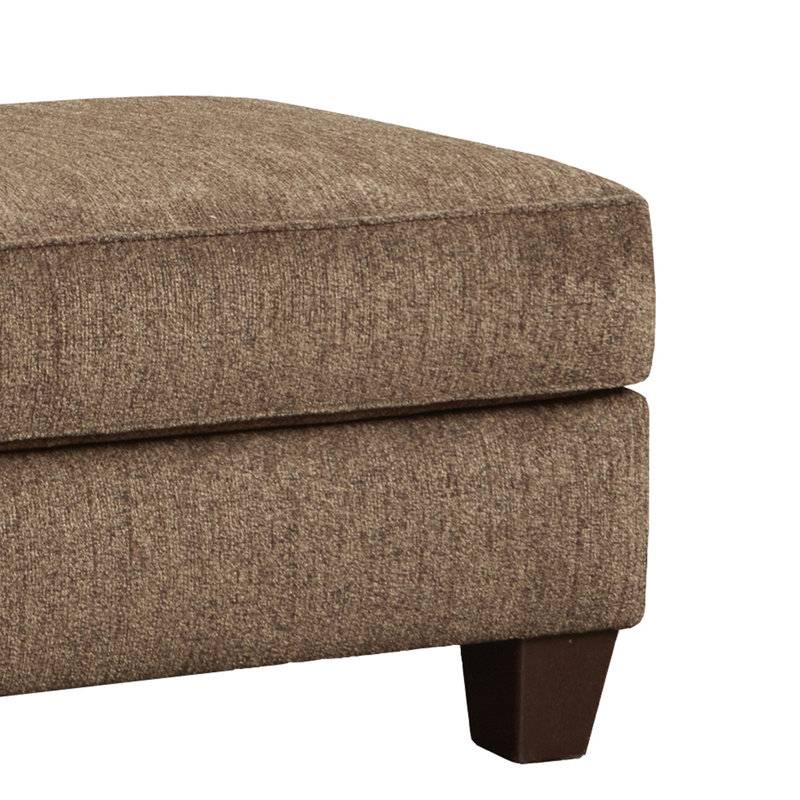 Cafe Fabric Cocktail Ottoman