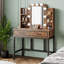 Coiffeuse avec miroir lumineux Thriston-473194185