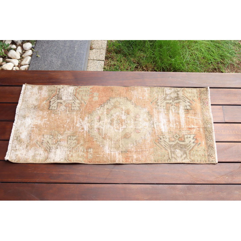 Small Antique Turkish Kilim Runner Rug Ideal For Rustic Decor With Vintage Tribal Carpet Design In Vibrant Shades Of Color