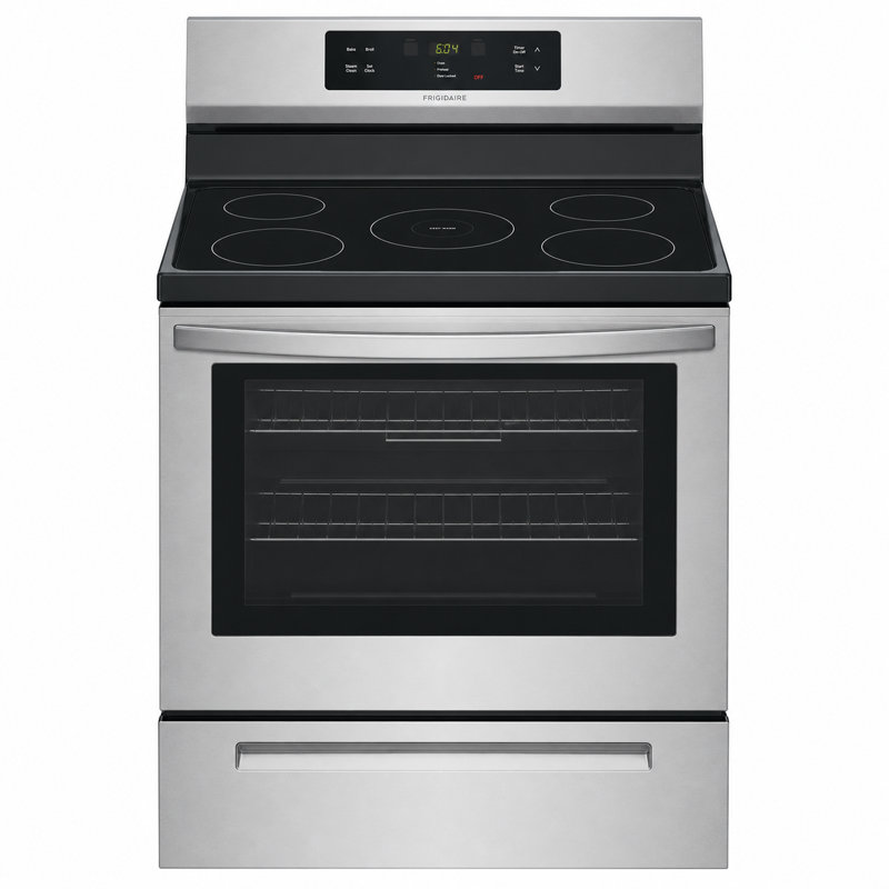 30" ELECTRIC SMOOTH TOP FREESTANDING RANGE