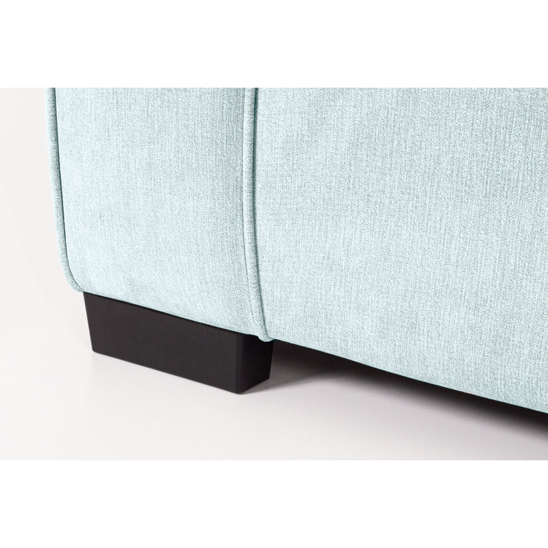 Celis 3 Seater Sofa & Chaise, Duck Egg Blue