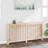 Vidaxl Radiator Cover Grey 66.5X7.5X33.1" Solid Wood Pine-125376843-125376849
