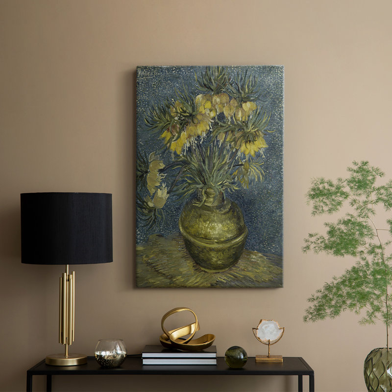 Imprimé floral rétro CCLI - galerie sur mesure Cavas, H 36 po x l 24 po