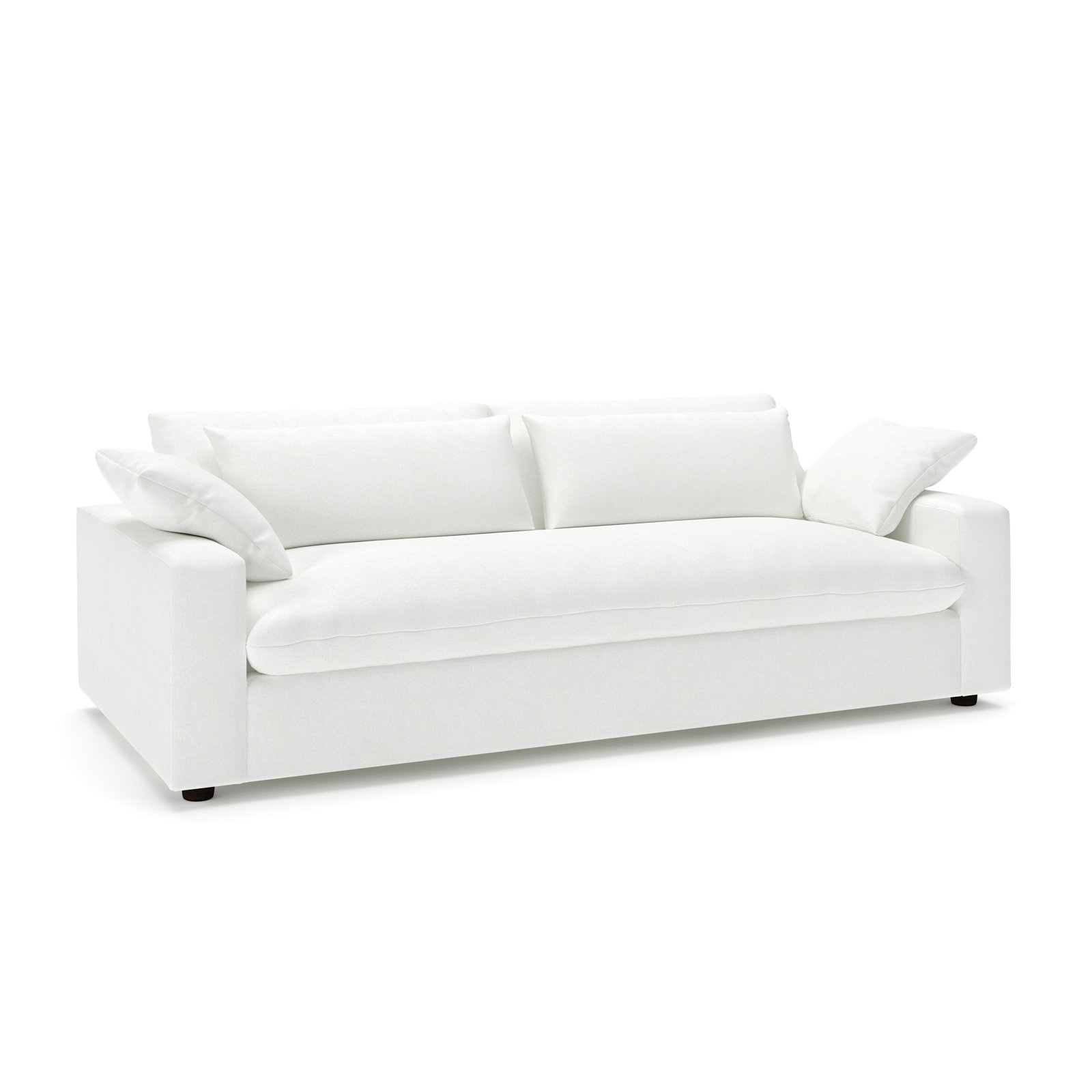 Remy 90'' Upholstered Sofa, John Flour