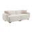 Modern Sofadarius  Boucle Sofa With 2 Toss Pillows