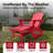 4-in-1 Multifunctional Folding Adirondack Rocking Chair with Retractable Ottoman-1731022374-1715262718