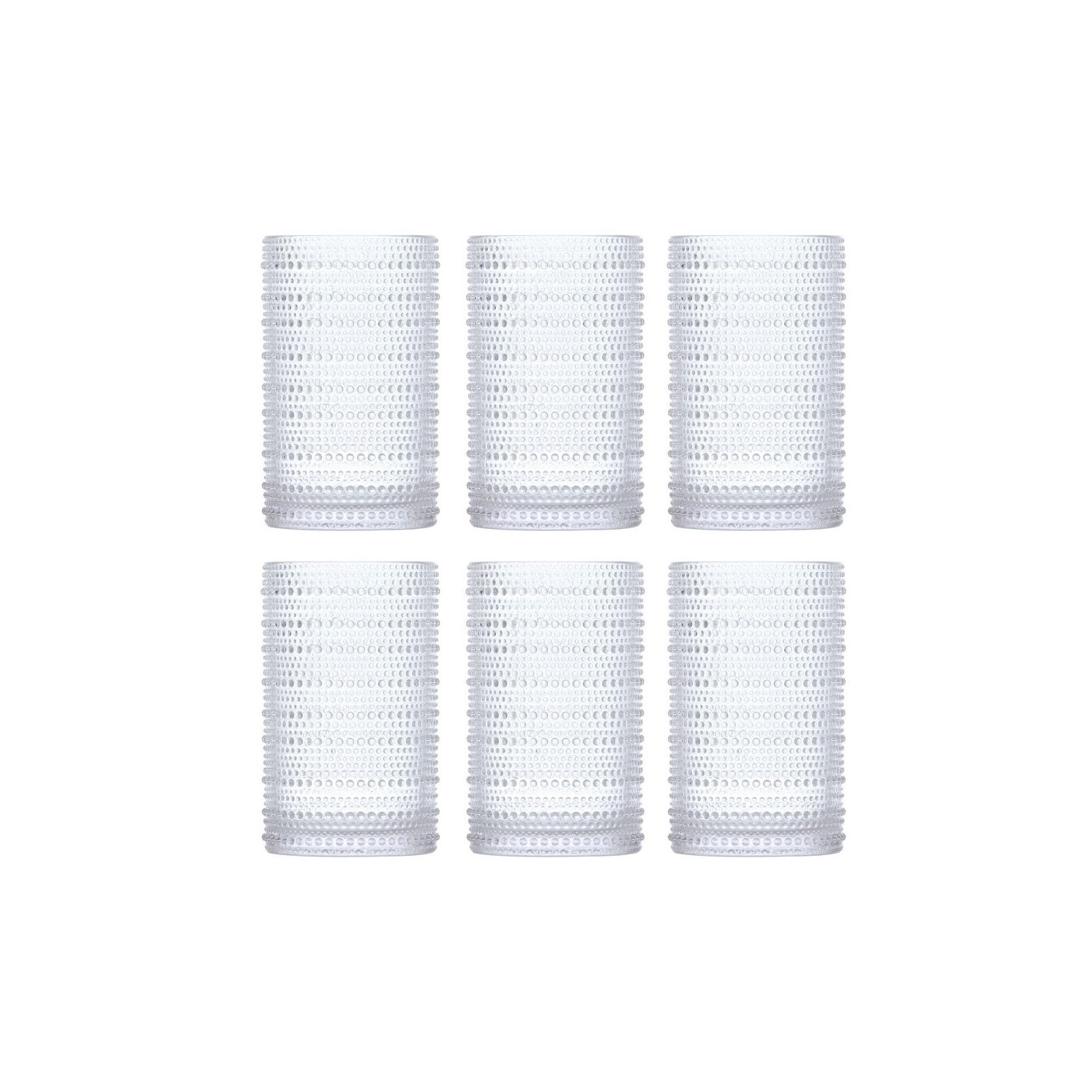 Jupiter Drinking Glass, Clear, 13 oz.