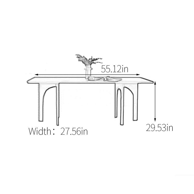 Iverson, 29.53"H x 55.12"L x 27.56"W