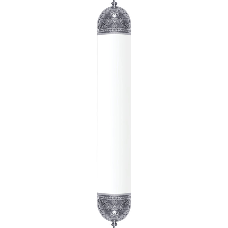 Fluellenee Flush Mounted Sconce, Bright Chrome
