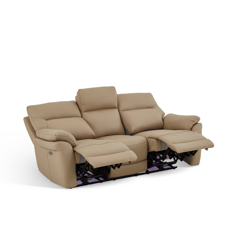 Huckins 3 Seater Electric Reclining Sofa, Beige