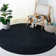 Aurya Black Indoor Use Only Area Rug