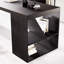 Bureau rectangulaire en bois massif Smoky Wood-184604716