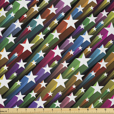 Dabydeen Stars Celebration Theme Disco and Nightclubs Jolly Fun Fabric