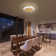15 Inch RGB Dimmable Led Enclosed Ceiling Fan With Light Modern Bladeless 6 Speed Remote Control For Bedroom Kids Room Party