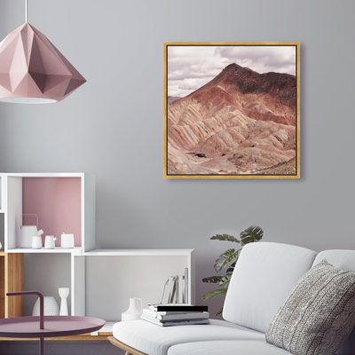 Blush Mountain Print by Oliver Gal