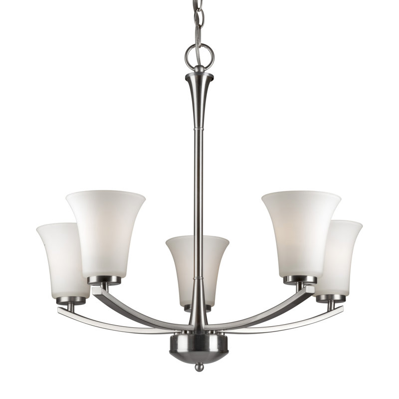 Lustre classique/traditionnel ombré 5 lumières Hosea