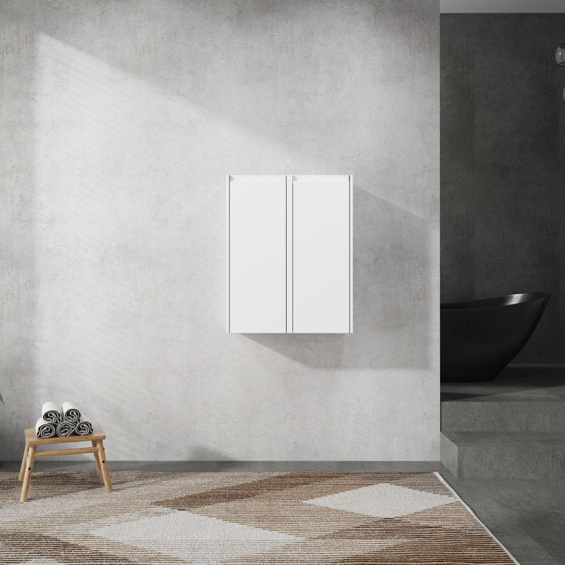 Armoire murale Tomas, Blanc