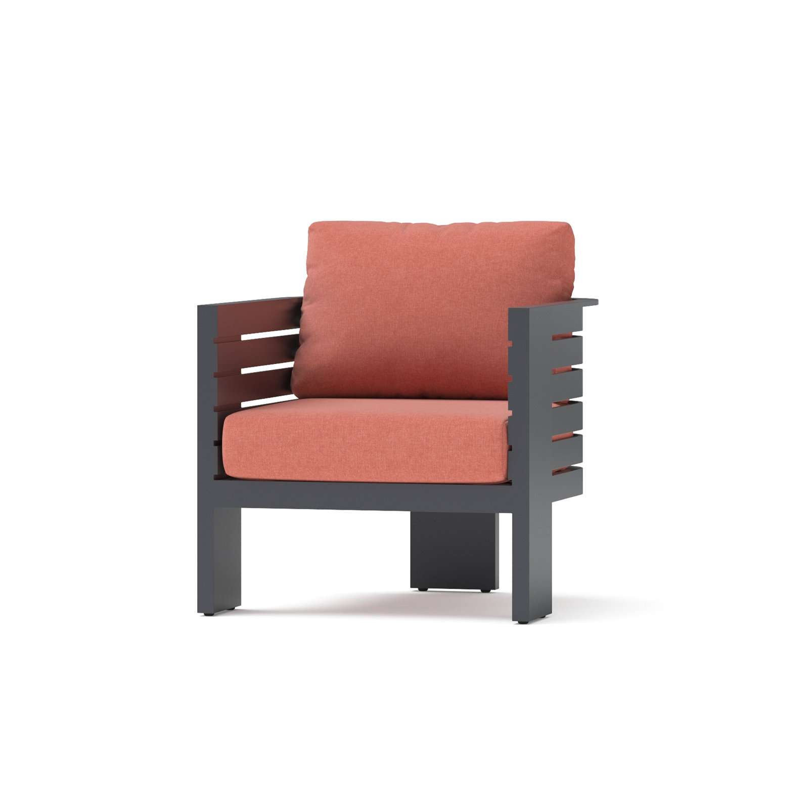Ari 4-Person Sunbrella® Complete Patio Set, Play Adobe