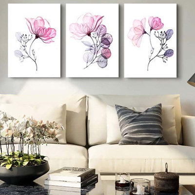 3 Piece Wrapped Canvas Print